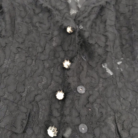 NWT Dolce and Gabbana Lace/Fur jacket - Picture 4 of 5